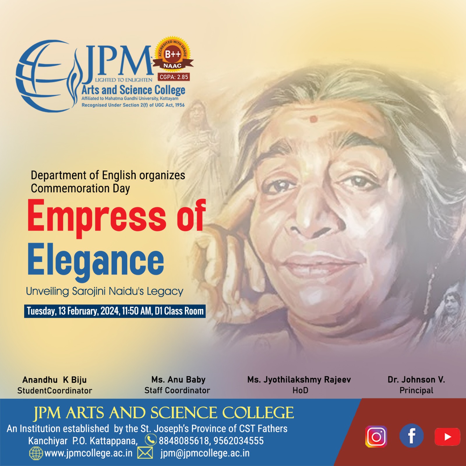 Empress of Elegance Unveiling Sarojini Naidu's Legacy